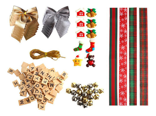 . Set Combinado Navideño De Decoración Navideña De Alta