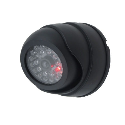 Imagen 2 de 2 de 8 Pack Simulada Domo Seguridad Cámara Falsa Led Parpadeante