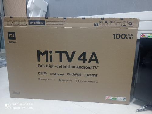 Smart Tv Xiaomi Mi A4 40 Android 9 Televisor Inteligente
