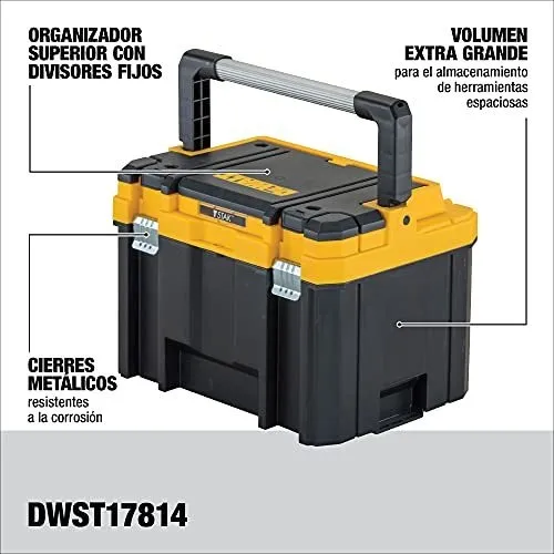 Caja De Herramientas Profunda Con Mango Dewalt Dwst17814 Tst
