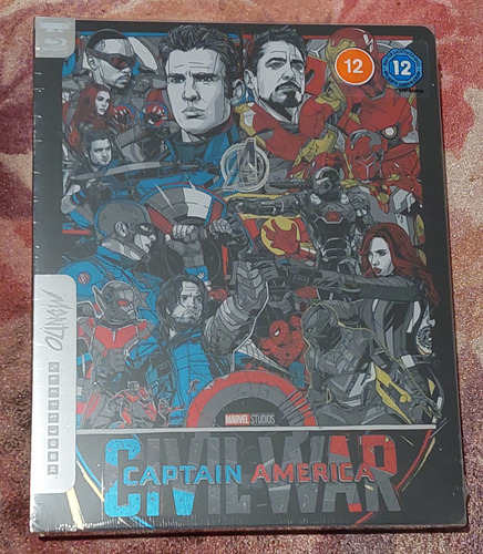Captain America: Civil War Steelbook  4k Uhd Mondo Exclusive