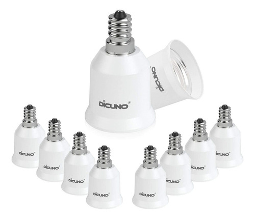 Dicuno E12 A E26/e27 Adaptador  Convertidor De Candelabro