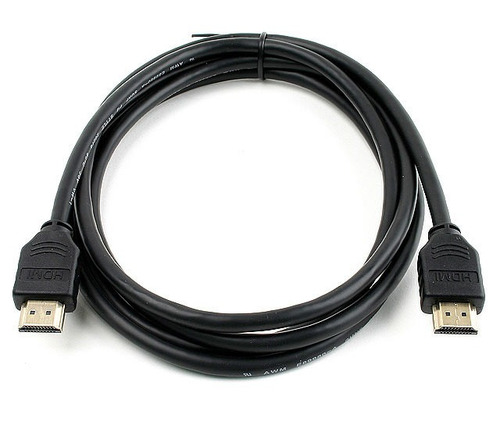 Imagen 3 de 3 de Cable Hdmi De 3 Mts Full Hd V1.4 Ficha Oro Velocidad 4k Pc