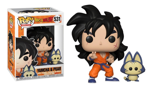 Figura Funko Pop Animation Dbz S5 - Yamcha & Puar 531 Orig