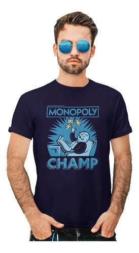 Playera Monopoly Champ/ Juegos/ Juegos De Mesa/ Adulto