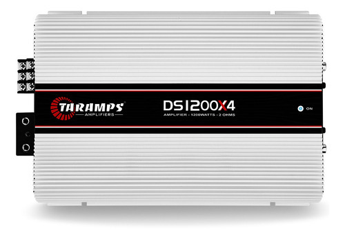 Modulo Taramps Ds1200 X4 1200w Rms Rca Ds1200x4 Amplificador 2OHMS