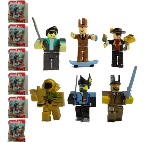 Brinquedo Roblox Bonecos C 6 Legends Of Roblox 14 Pcs Top Mercado Livre - imagens do boneco do roblox