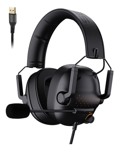 Senzer Sg550 - Auriculares Usb Pro Gaming Para Pc - Sonido E