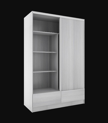 Placard Orlandi 250 Puertas Corredizas 1,38x2.115 Jacaranda