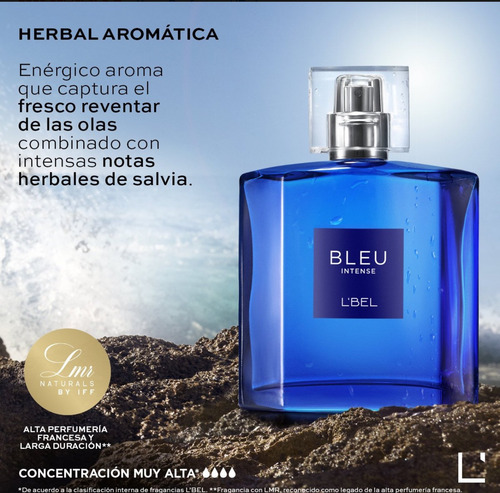 Bleu Intense Lbel + Magnat Esika Fragancia Para Hombre