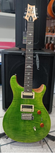 Guitarra Prs Se Custom 24-08 Exotic Top Eriza Verde