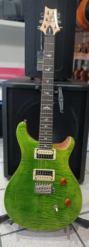 Guitarra Prs Se Custom 24-08 Exotic Top Eriza Verde Guitarra Prs Se Custom 24-08 Exotic Top Eriza Verde