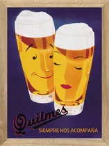 Comprar Quilmes Cerveza Cuadros Posters Carteles Publicidades  P589