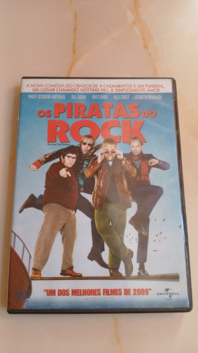 Os Piratas Do Rock Dvd Original Novo Não Lacrado