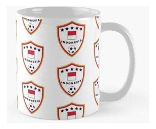 Taza Selección De Fútbol De Indonesia Calidad Premium