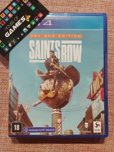 Saints Row Ps4 Mídia Física Usado (Usado)