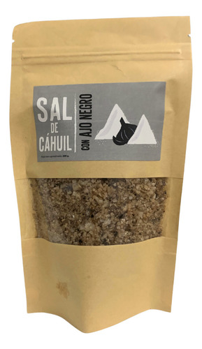 Sal Cahuil Gruesa Con Ajo Negro Kokorofoods 200gr