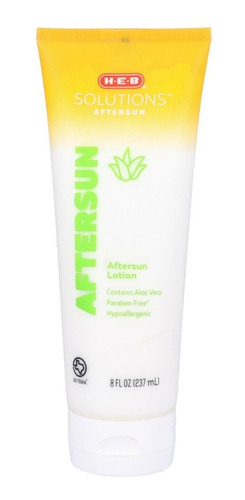 Crema Corporal Aftersun Con Aloe Vera 237 Ml Importado