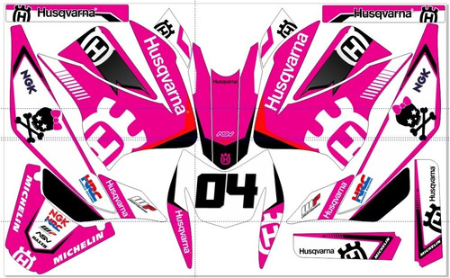 Stickers Para Moto  Pulsar As200 Mod-91