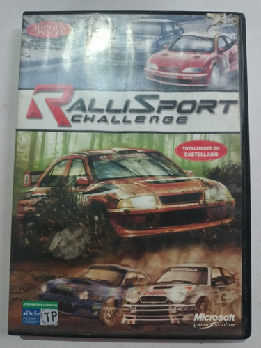 Juego Pc Cd Rom Ralli Sport Challenge Vintage Año 2002