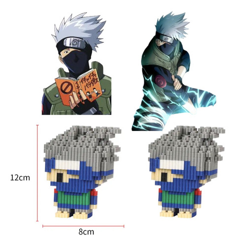 4 Kit Bloques Construcción Figuras Armables Rompecabezas 3d
