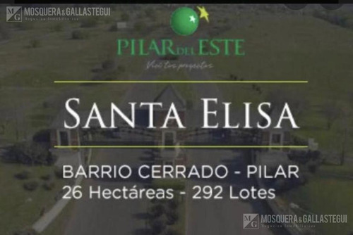 Terreno En Venta- Santa Elisa, Pilar Del Este