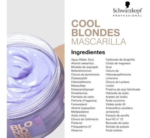 Tratamiento Rubios Neutralizante Blondme Schwarzkopf Professional 200ml