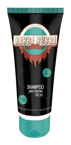 Shampoo Para Barba 100 Ml - Barba Rubra