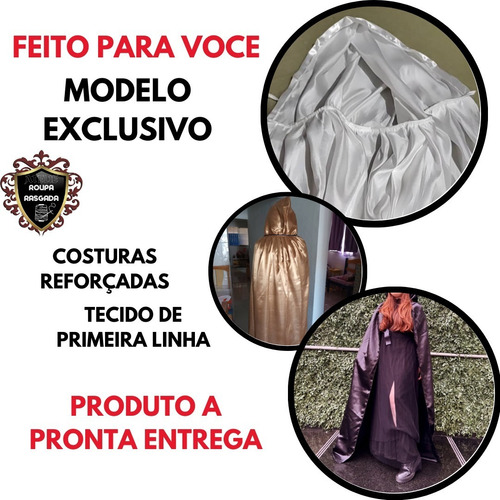 Kit 19 Capas De Bruxa Vampiro Drácula Exu Apenas Uma Face