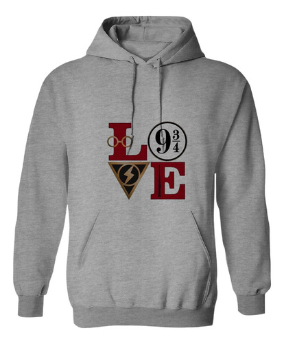 Sudadera Harry Potter Love, Plataforma 9 3/4