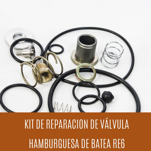Kit De Reparacion Valvula Hamburguesa Re6 Aire Freno Bate