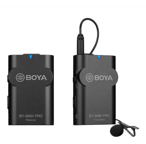 Micrófono Inalámbrico Boya By-wm4 Pro Cámara Celular Pc Grab