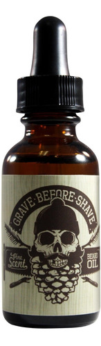 Grave Before Shave Aceite Para Barba De Madera De Pino/cedr