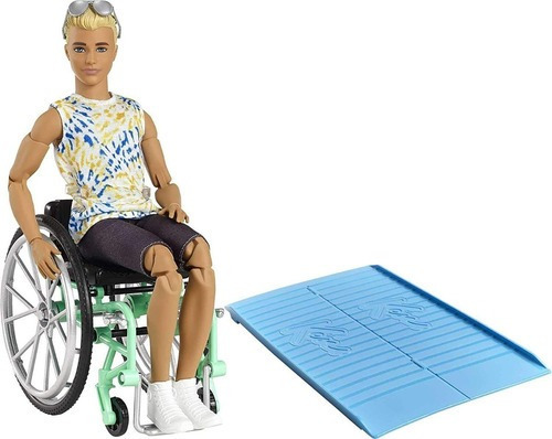 Barbie Ken Fashionistas Silla De Ruedas 22 Articulaciones