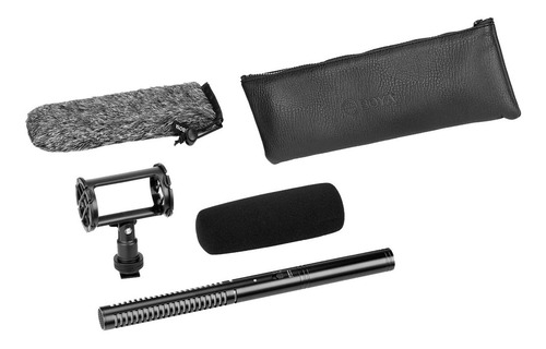 Imagen 4 de 7 de Microfono Shotgun Bm6060 Filtro Deadcat Zeppelin Ws1000 Boya