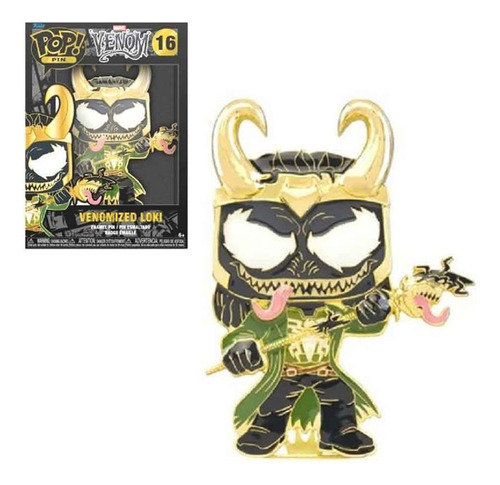 Funko Pop Venom Loki Pin