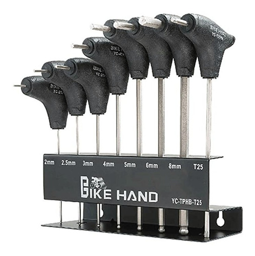 Set De Llaves Allen Profesional Yc-tphb-t25 Bike Hand