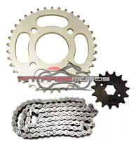 Comprar Kit Transmision Corona Piñon Cadena Reforzada Mondial Ld 110