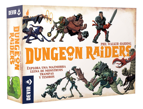 Dungeon Raiders Juego De Mesa Español