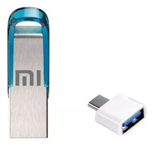 Kit Usb 2tb 3.0 + Adaptador Usb A Tipo C Blanco