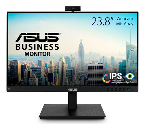Monitor Asus Be24eqsk 24 Full Hd Ips Con Cámara Web