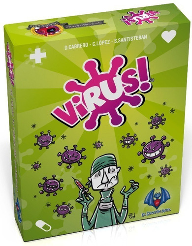  Juego De Mesa - Cartas - Virus!
