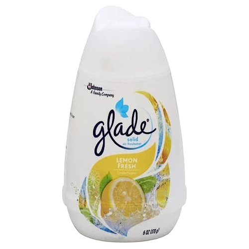 Ambientador Sólido Glade, 6 Oz, Paquete De Limón Fres...