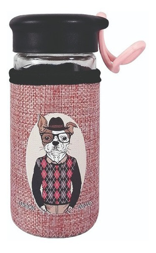 Imagen 5 de 6 de Set De 28 Termos De Vidrio Mini Animals Hipster Mayoreo