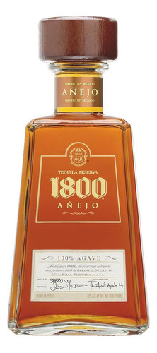 Pack De 4 Tequila 1800 Reserva Antigua Añejo 700 Ml