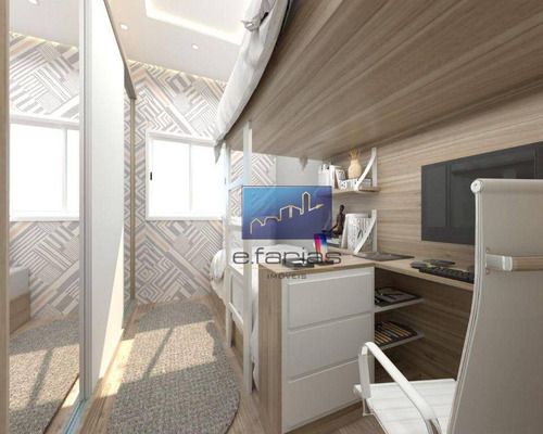 Imagem 4 de 7 de Studio Com 2 Dormitórios À Venda, 40 M² Por R$ 225.000,00 - Vila Nhocune - São Paulo/sp - St0524
