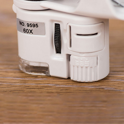 Microscopio For Phone Lens Lupa Led Zoom Clip 60x
