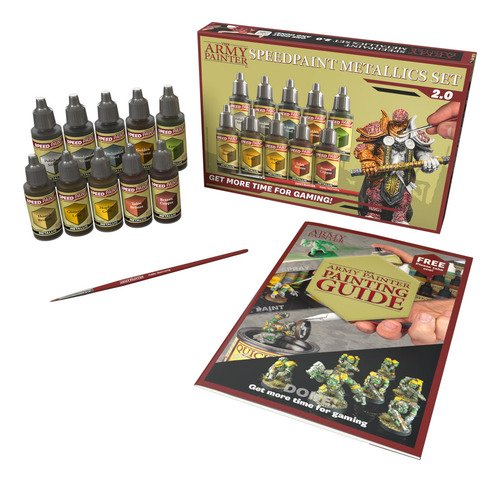Set De Pinturas Metálicas Army Painter Speedpaint 2.0