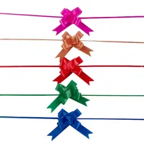 Comprar Moños Liso Decoración Mini Surtido 100pz Celosa Celomagico Color Surtido Obscuro