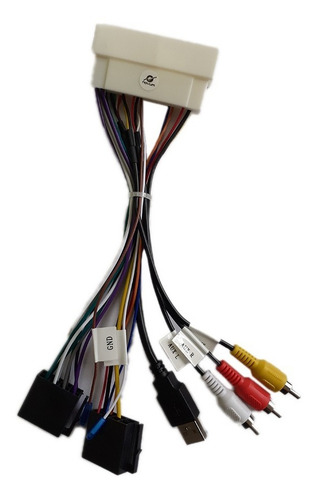 Plug Chicote Conector De Som E Adaptador Antena Creta.+ Usb